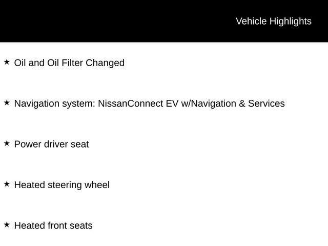 used 2025 Nissan Leaf car, priced at $23,534