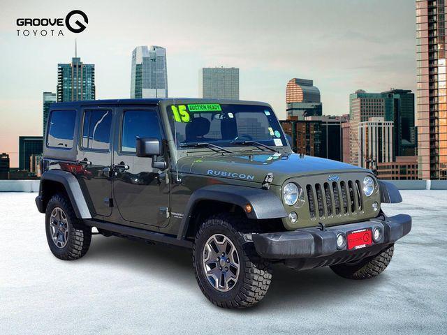 used 2015 Jeep Wrangler Unlimited car, priced at $18,955