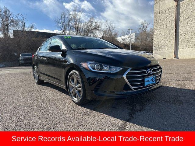 used 2018 Hyundai Elantra car, priced at $15,492