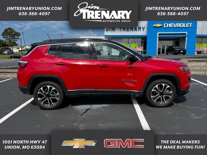 used 2023 Jeep Compass car, priced at $25,387