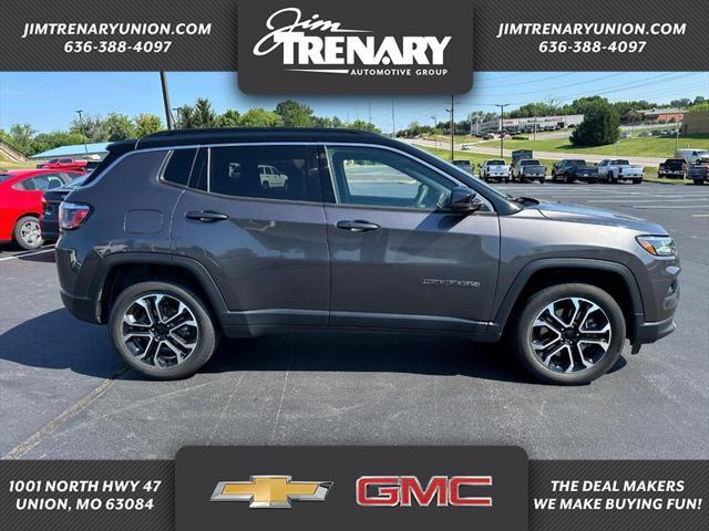 used 2023 Jeep Compass car, priced at $25,743