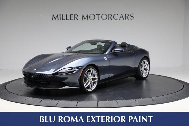 used 2024 Ferrari Roma Spider car, priced at $378,900