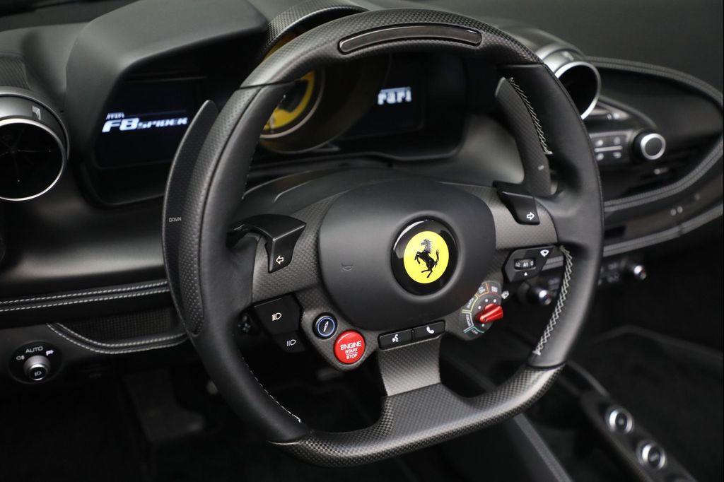 used 2021 Ferrari F8 Spider car, priced at $459,900