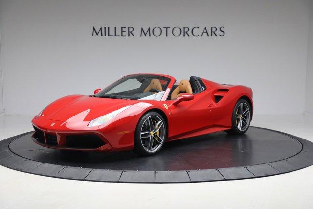used 2018 Ferrari 488 Spider car, priced at $294,900