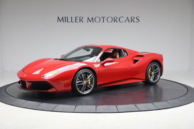 used 2018 Ferrari 488 Spider car, priced at $294,900