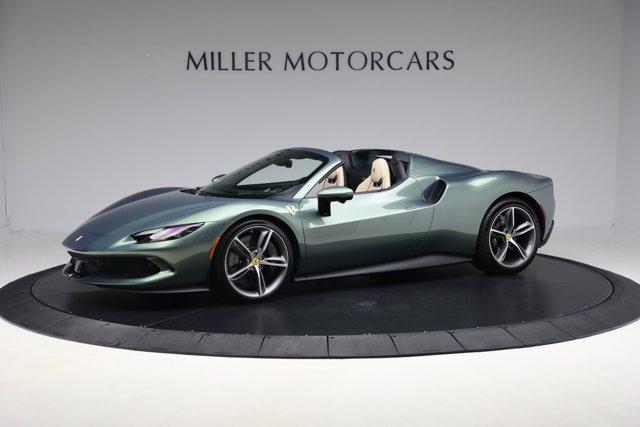 used 2024 Ferrari 296 GTS car, priced at $449,900