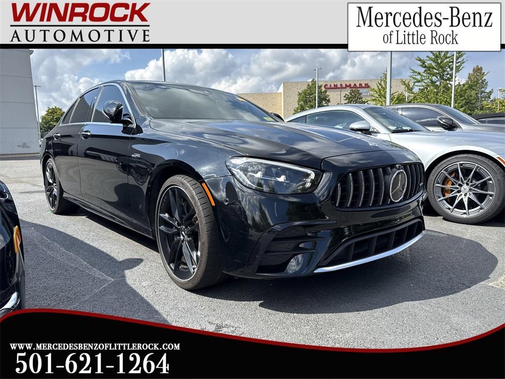 used 2022 Mercedes-Benz AMG E 53 car, priced at $55,000