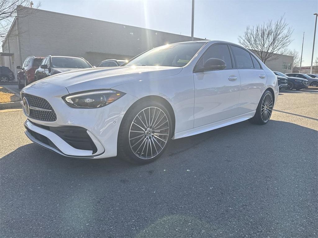 new 2025 Mercedes-Benz C-Class car, priced at $62,585