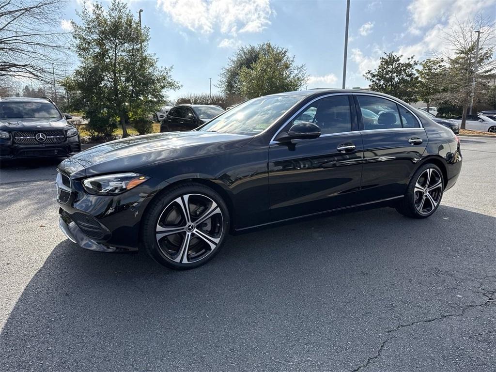 new 2025 Mercedes-Benz C-Class car, priced at $51,685