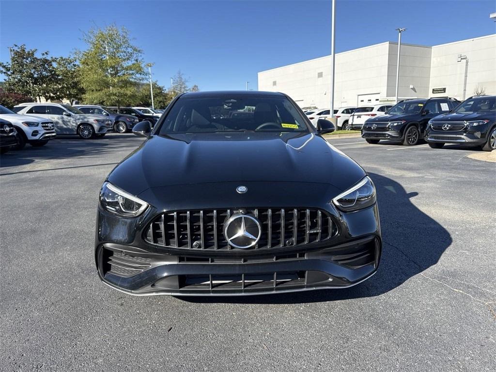 new 2025 Mercedes-Benz AMG C 43 car, priced at $64,685