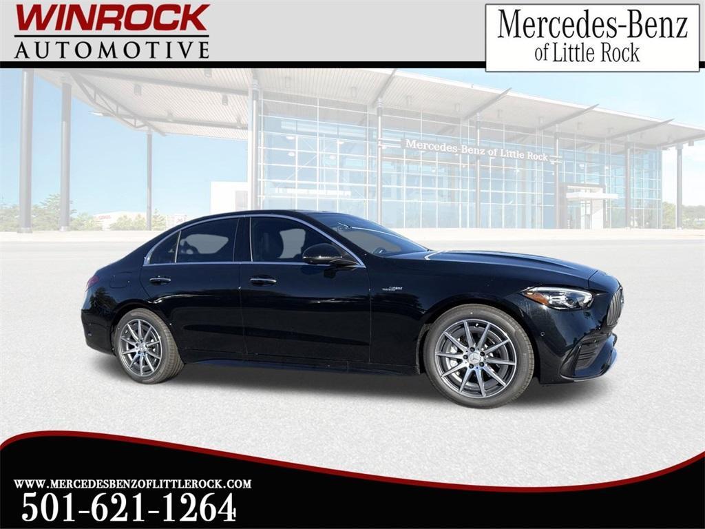 new 2025 Mercedes-Benz AMG C 43 car, priced at $64,685