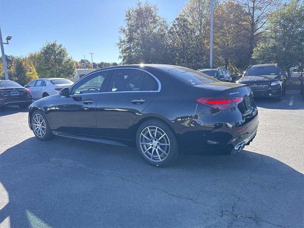new 2025 Mercedes-Benz AMG C 43 car, priced at $64,685