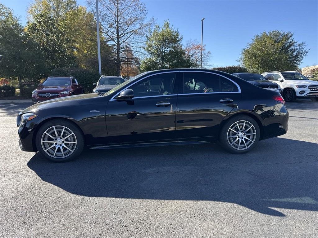 new 2025 Mercedes-Benz AMG C 43 car, priced at $64,685