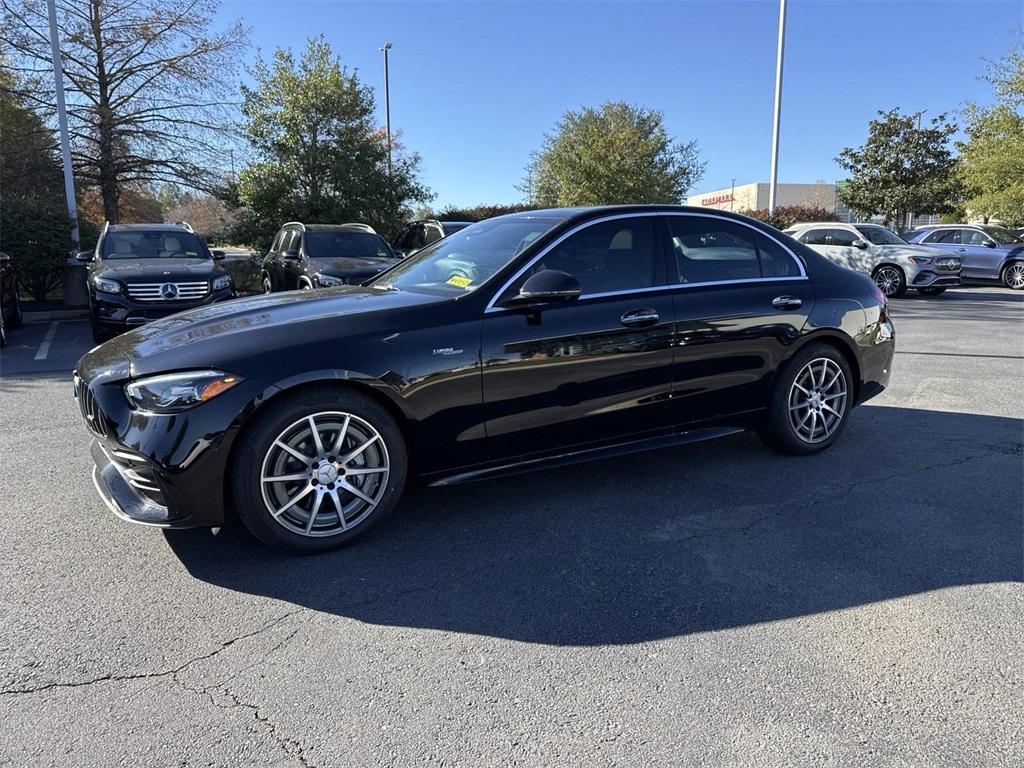 new 2025 Mercedes-Benz AMG C 43 car, priced at $64,685