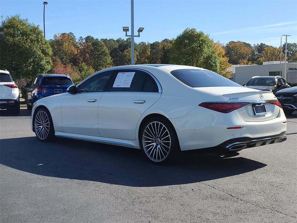 used 2021 Mercedes-Benz S-Class car, priced at $66,499