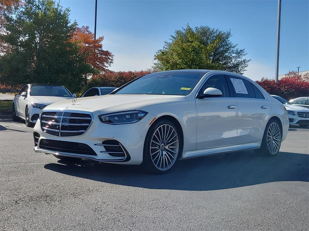 used 2021 Mercedes-Benz S-Class car, priced at $66,499