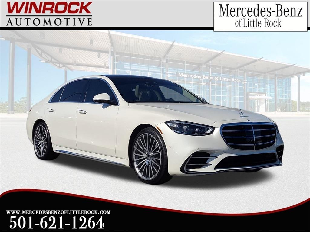 used 2021 Mercedes-Benz S-Class car, priced at $66,499