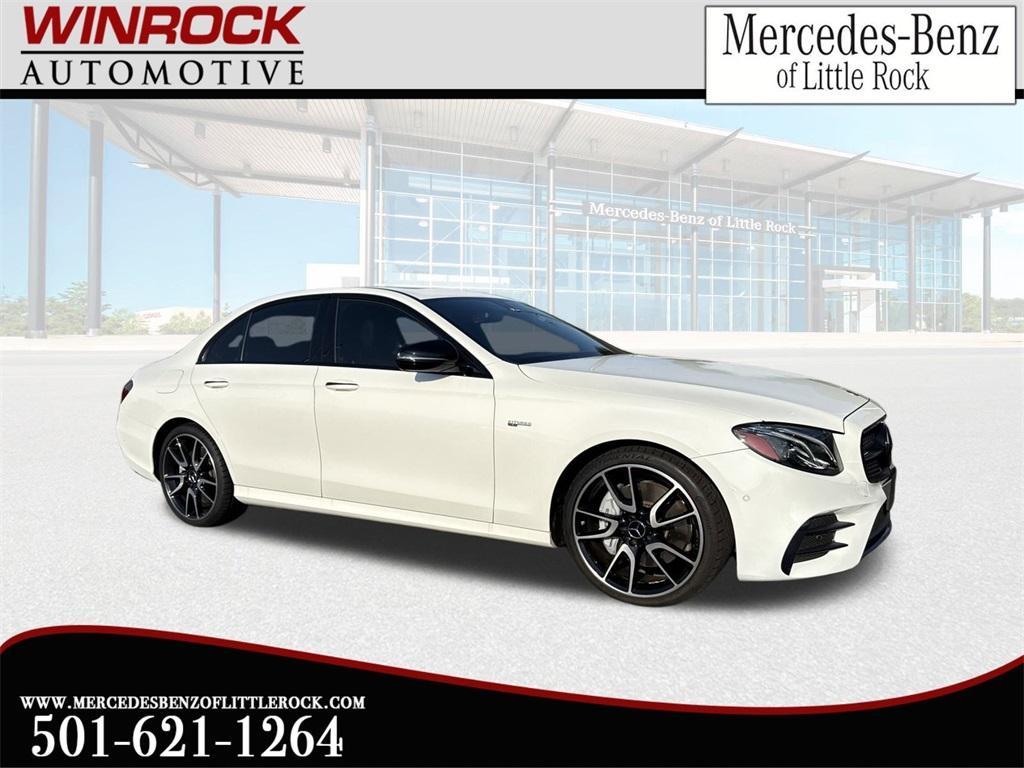 used 2018 Mercedes-Benz AMG E 43 car, priced at $40,000