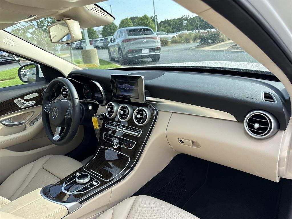 used 2017 Mercedes-Benz C-Class car, priced at $21,650