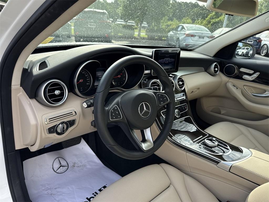 used 2017 Mercedes-Benz C-Class car, priced at $21,650
