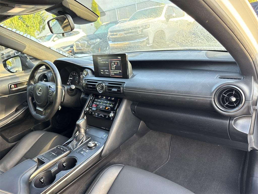 used 2024 Lexus IS 350 car, priced at $46,500