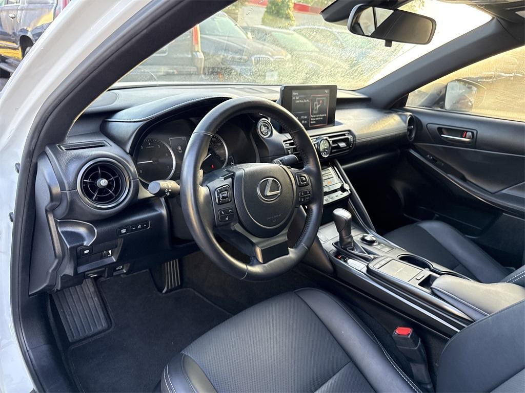 used 2024 Lexus IS 350 car, priced at $46,500
