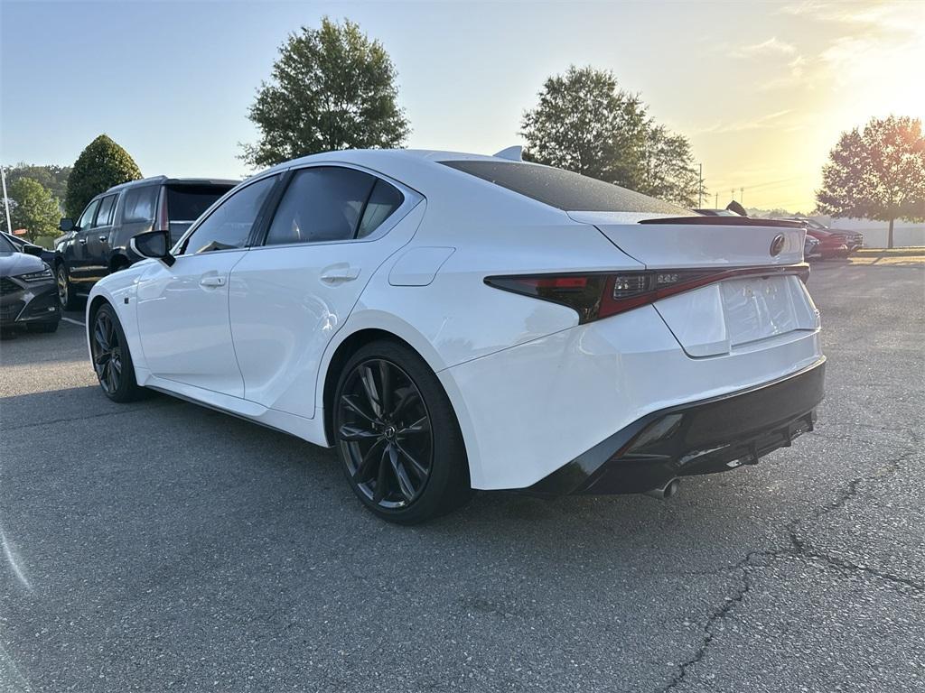 used 2024 Lexus IS 350 car, priced at $46,500