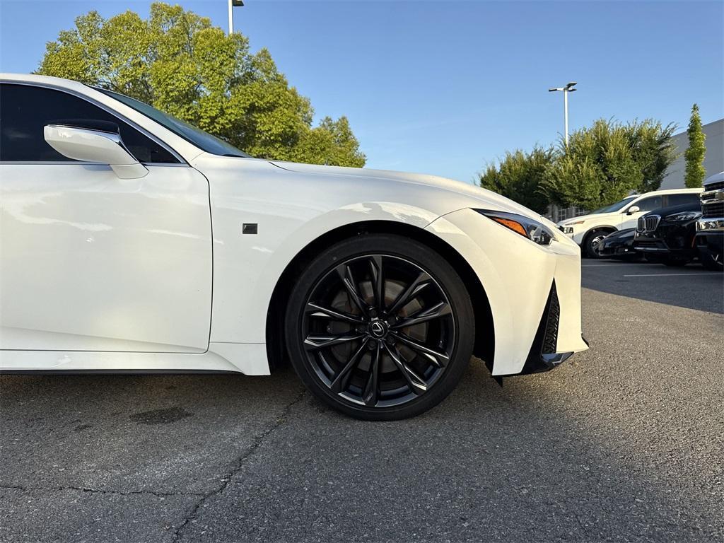 used 2024 Lexus IS 350 car, priced at $46,500