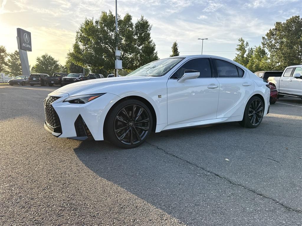 used 2024 Lexus IS 350 car, priced at $46,500