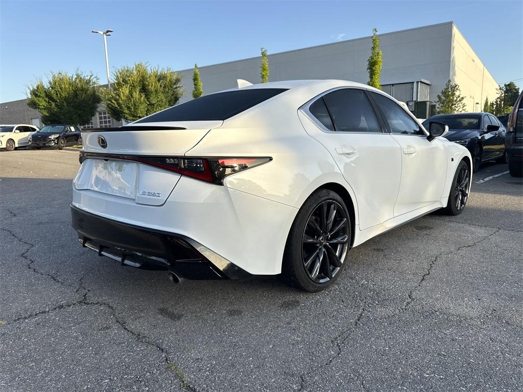used 2024 Lexus IS 350 car, priced at $46,500
