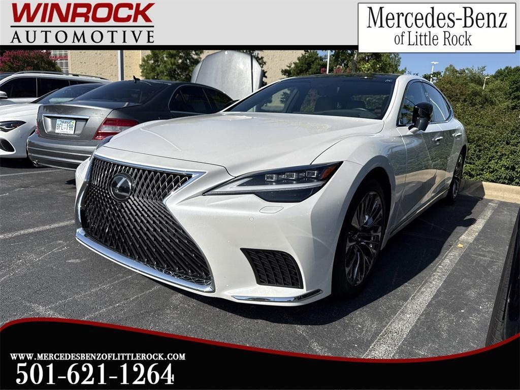 used 2023 Lexus LS 500 car, priced at $68,000