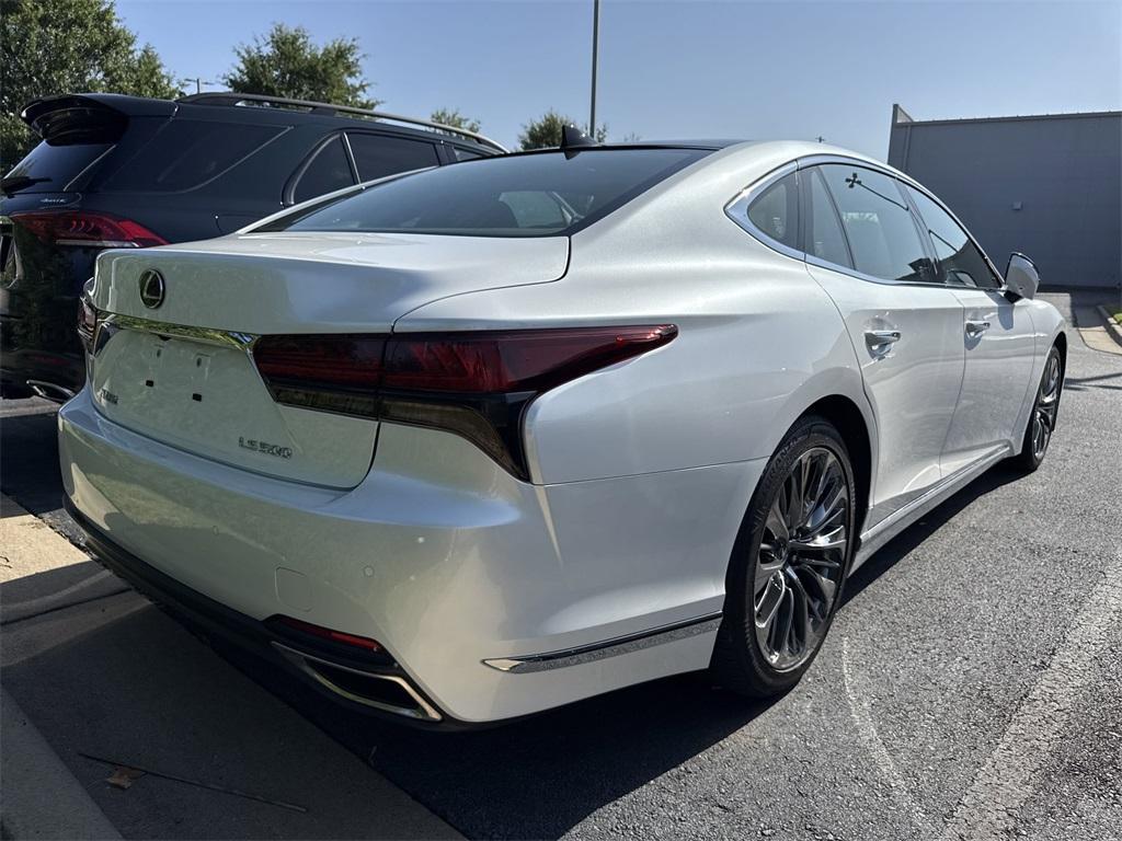 used 2023 Lexus LS 500 car, priced at $68,000