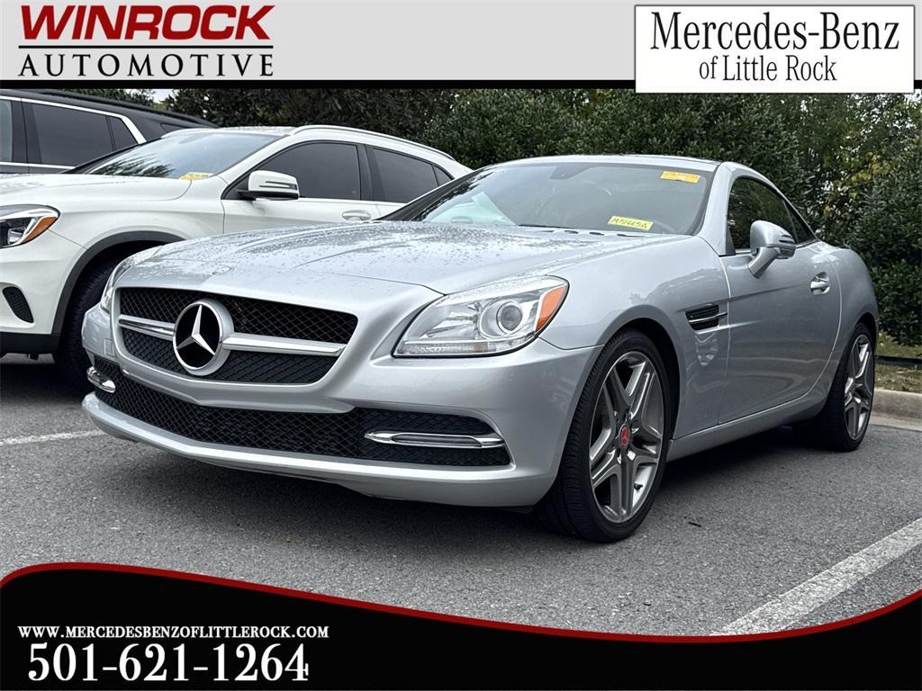 used 2015 Mercedes-Benz SLK-Class car, priced at $22,900