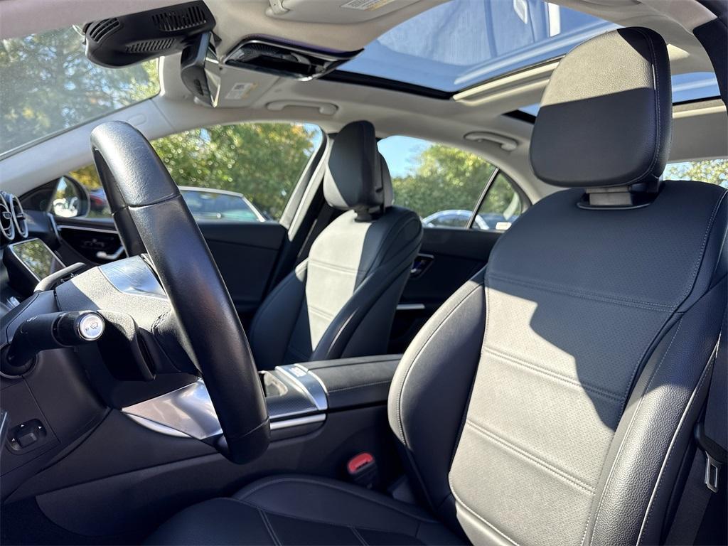 used 2024 Mercedes-Benz C-Class car, priced at $39,100