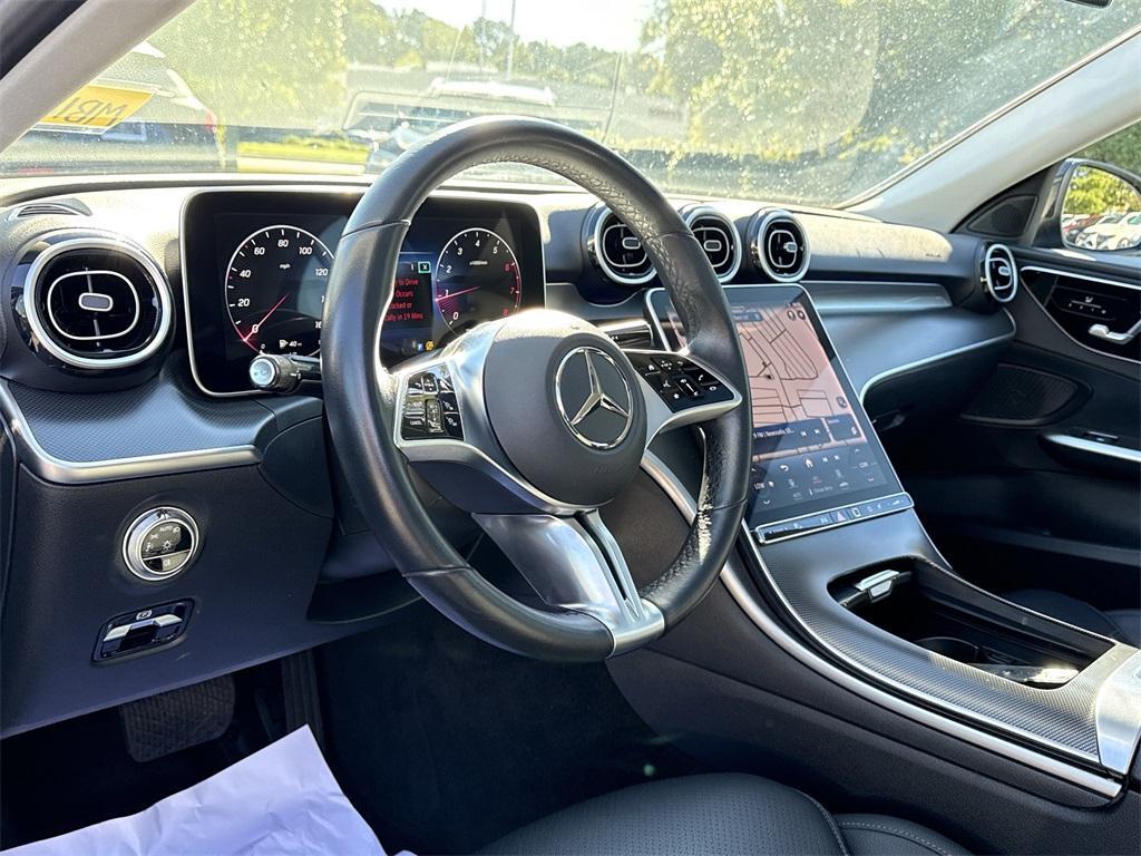used 2024 Mercedes-Benz C-Class car, priced at $39,100