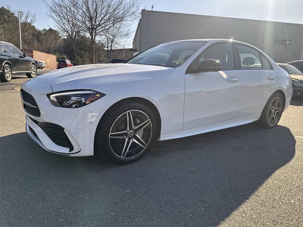 new 2025 Mercedes-Benz C-Class car, priced at $57,885