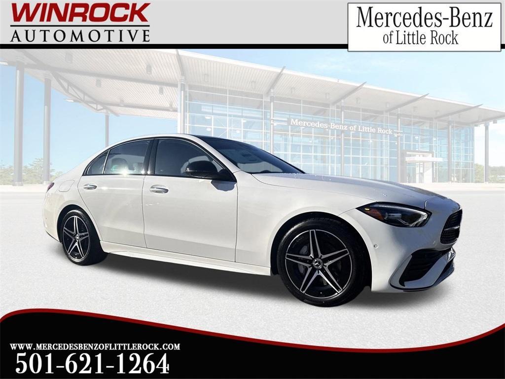 new 2025 Mercedes-Benz C-Class car, priced at $57,885