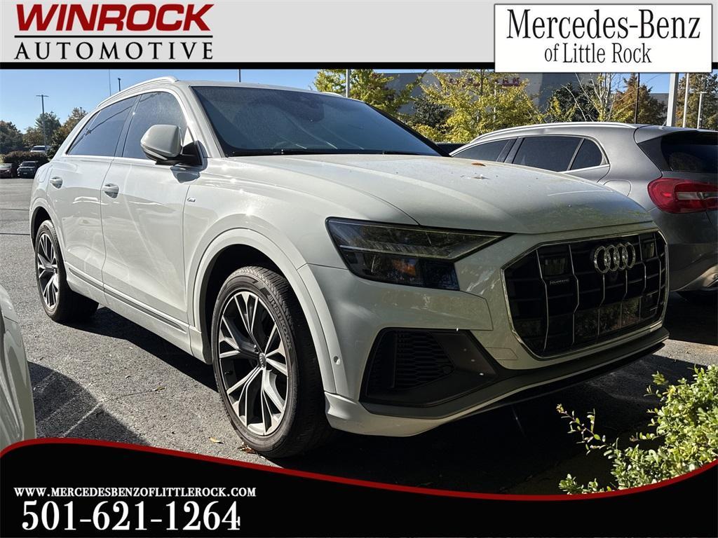 used 2021 Audi Q8 car, priced at $39,900