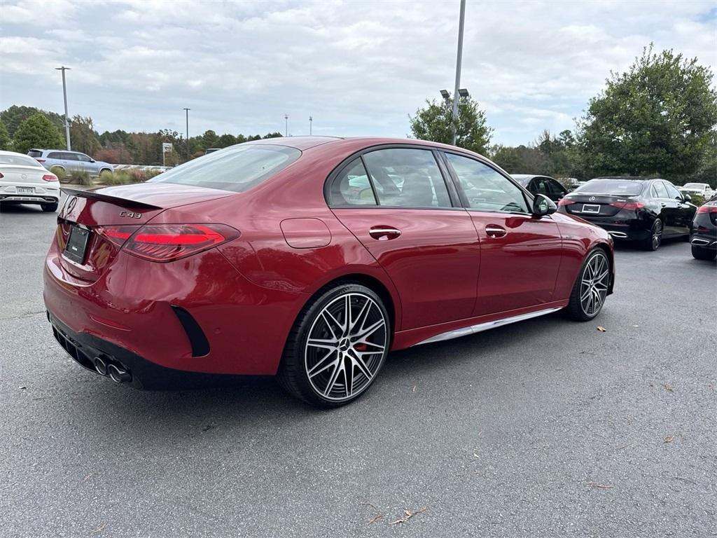 new 2025 Mercedes-Benz AMG C 43 car, priced at $80,905