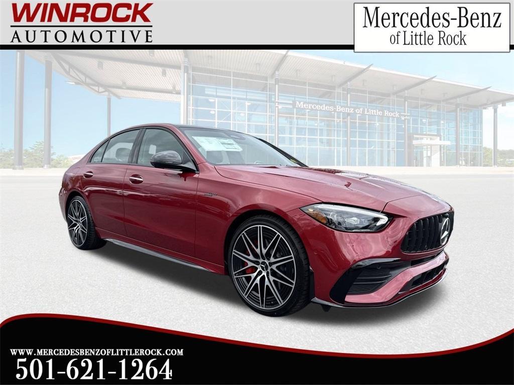 new 2025 Mercedes-Benz AMG C 43 car, priced at $80,905