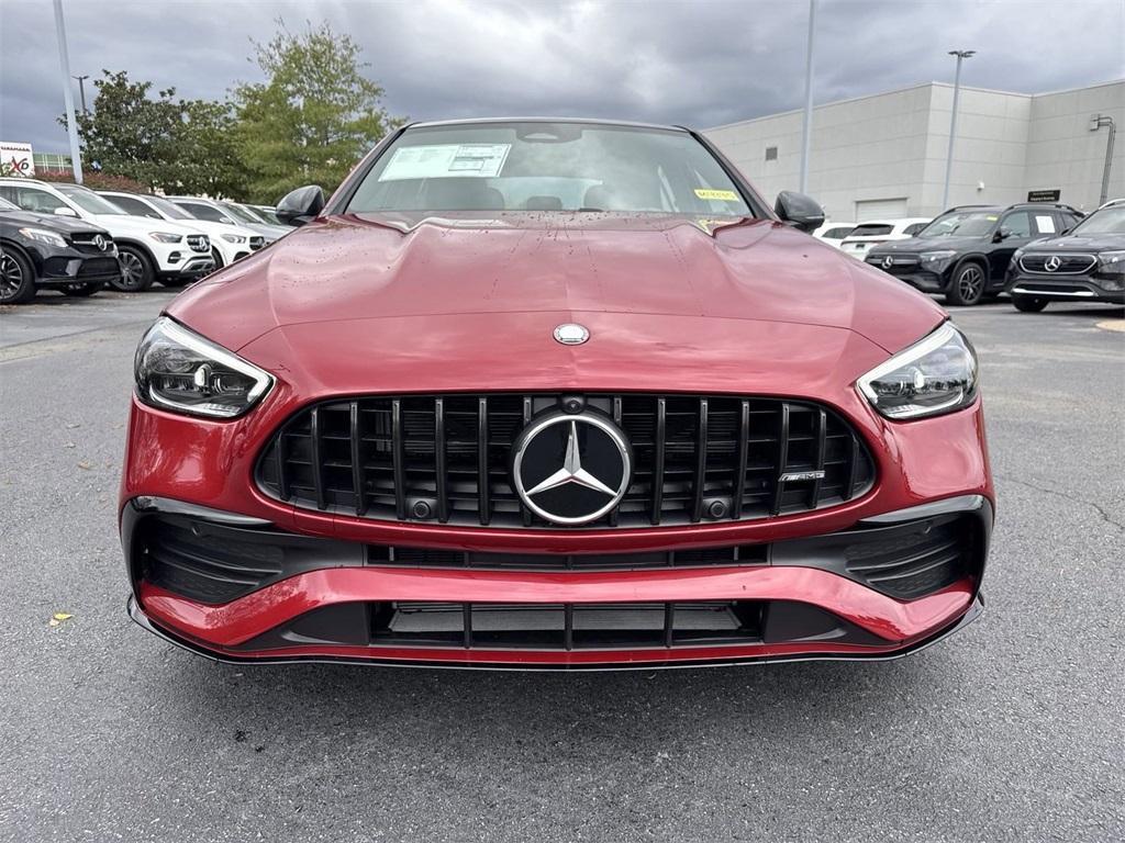 new 2025 Mercedes-Benz AMG C 43 car, priced at $80,905