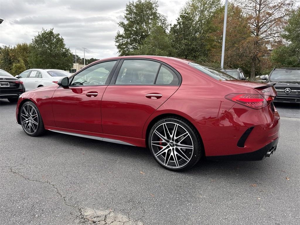 new 2025 Mercedes-Benz AMG C 43 car, priced at $80,905