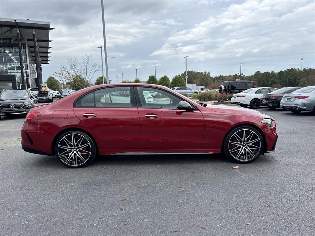 new 2025 Mercedes-Benz AMG C 43 car, priced at $80,905