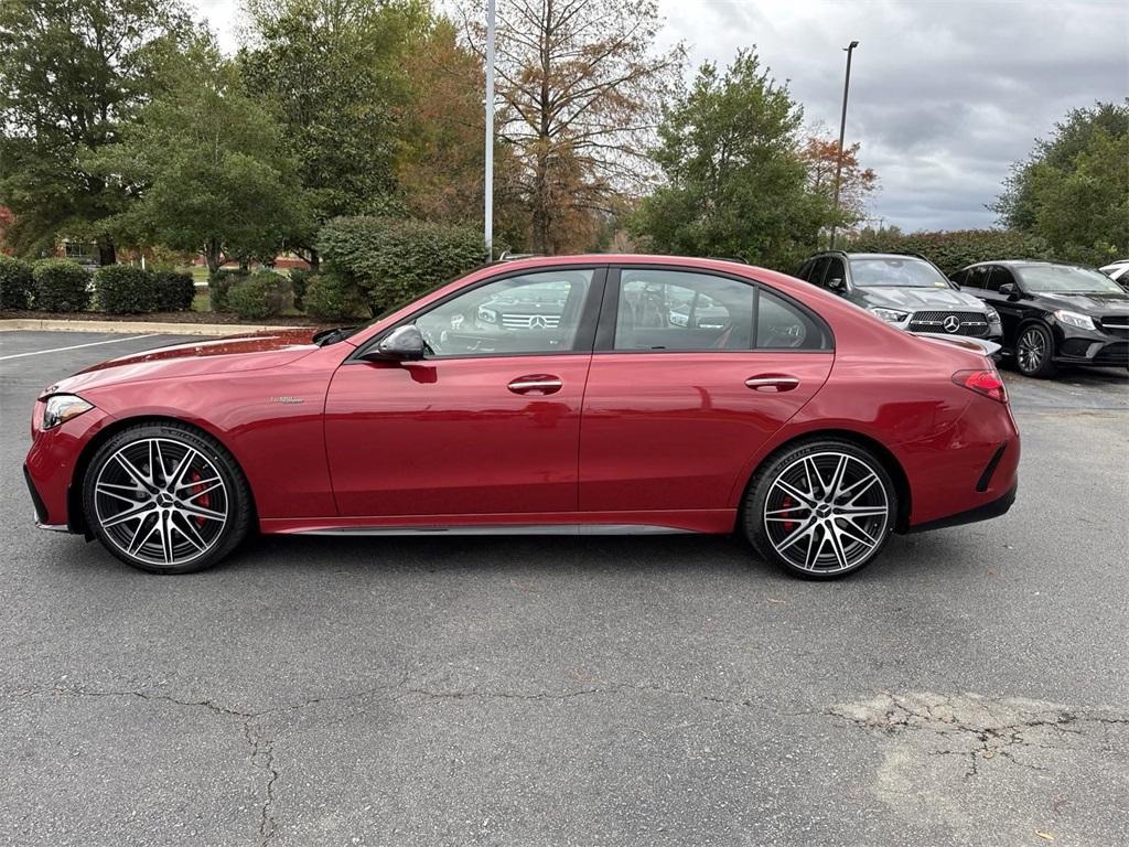 new 2025 Mercedes-Benz AMG C 43 car, priced at $80,905
