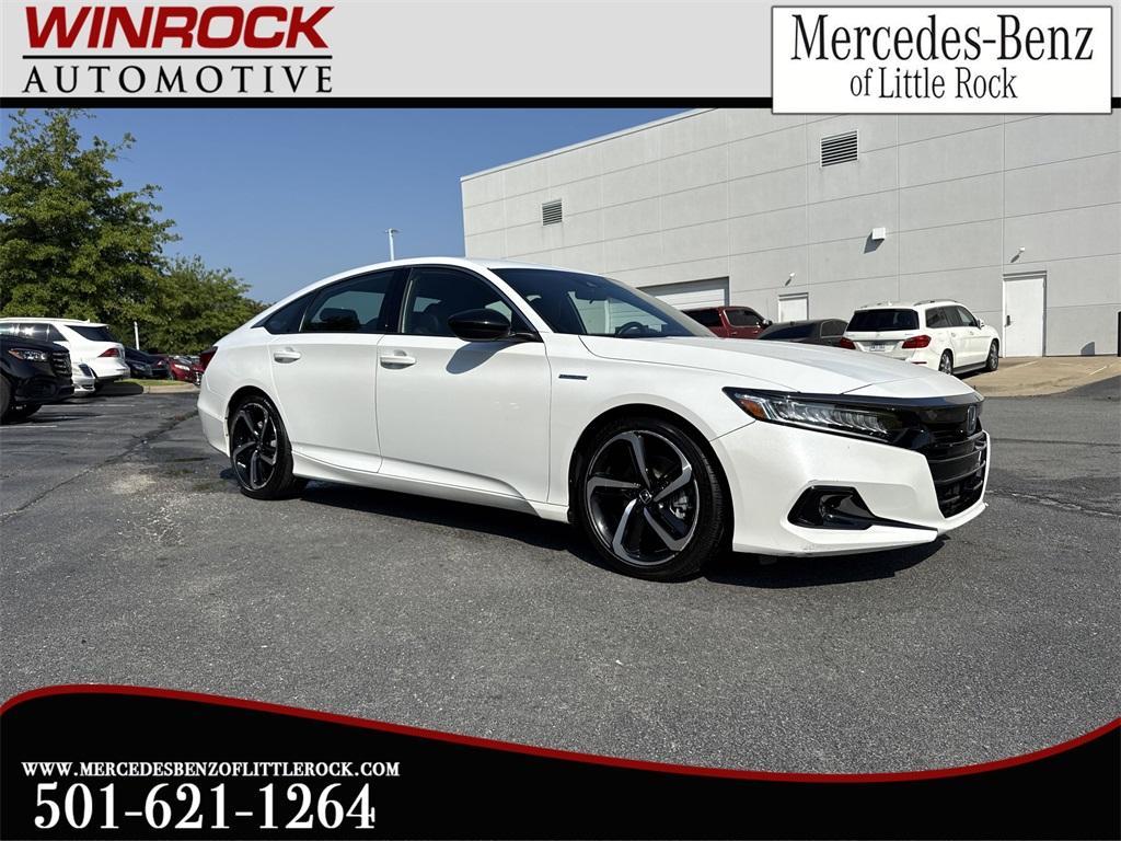 used 2022 Honda Accord Hybrid car, priced at $25,500