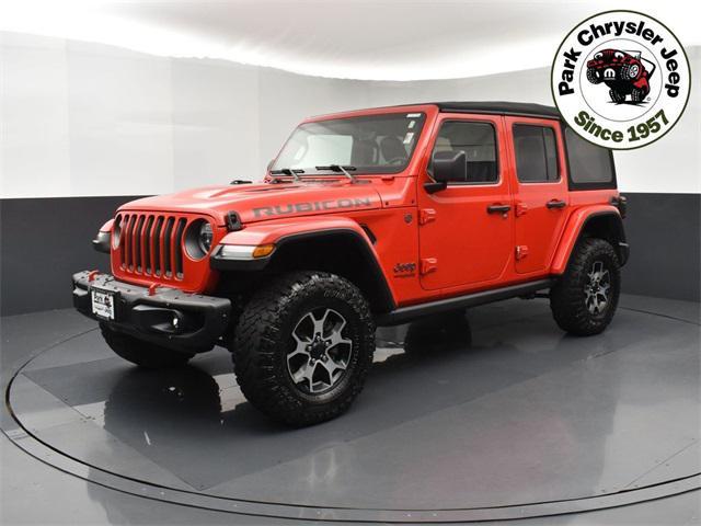 used 2020 Jeep Wrangler Unlimited car, priced at $31,792