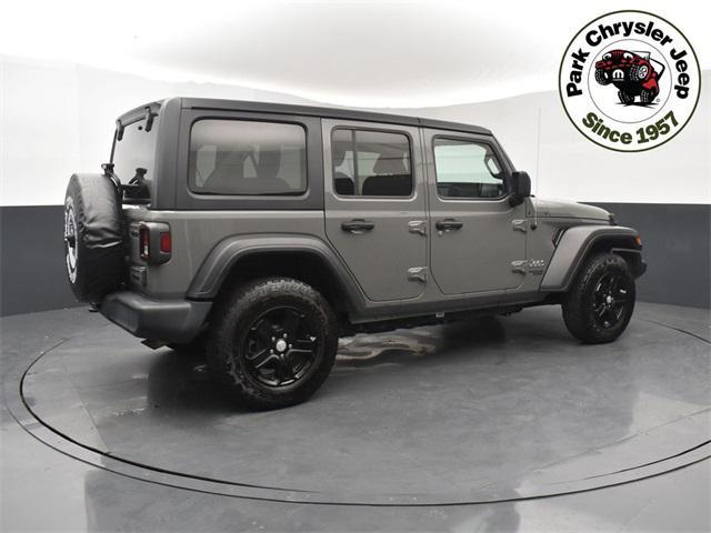 used 2021 Jeep Wrangler Unlimited car, priced at $27,944