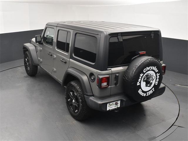 used 2021 Jeep Wrangler Unlimited car, priced at $27,944