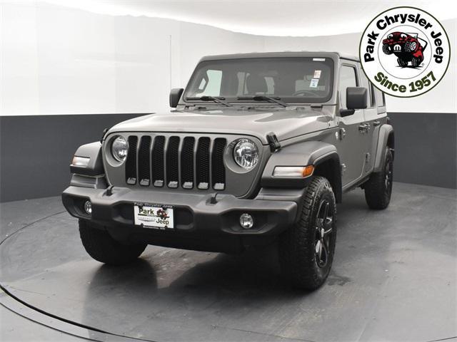 used 2021 Jeep Wrangler Unlimited car, priced at $27,944