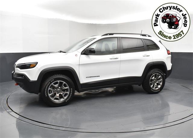 used 2022 Jeep Cherokee car, priced at $31,347